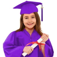 Djevojke TOP THIRTS Boys Predškolski vrtić Unise diplomski haljini set s diplomskim krilom bez poklopca za veličinu djeteta 2- godine