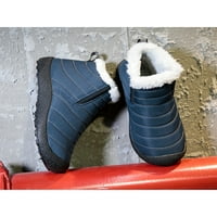 Woobling unise čizme za snijeg klizanje na papuče ravne zimske čizme žene tople cipele hladni vremenski