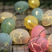 Dengjunhu Uskrsni ukras Uskršnja jaja svjetla, Uskršnja svetla za bateriju Ukrasi bajke za Halloween