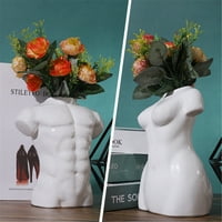 Loopsun keramika Flower Posude nordijske vaze figurice ukrasi ukrasi