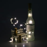 AWDENIO Clearance Solarna čep vina boce za boce bakrene žice String svjetlosne svjetiljke