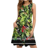 Duge haljine za žene Ležerne prilike za prodaju ljetne haljine za žene plaža cvjetna masirt sunderss