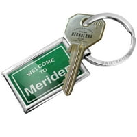 Green cestovni znak sa ključem dobrodošli u Meriden