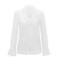 Advoicd Ženske košulje i bluze Ženska lagana tabla duplo slojevljena štampana šifon poncho bluza vrhunska