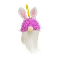 Hesxuno Easter Cartoon Bunny Oblik slatkih likovnih lutaka ukras za ukrašavanje jar