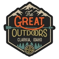 Clarkia Idaho The Great na otvorenom dizajn naljepnica vinilne naljepnice