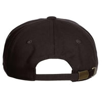 Daxton Classic 3D varsity bijeli crni početni a do z slova Baseball Cap Hat Hat, Brown Hat slovo c