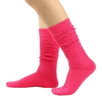 Ediodpoh Žene duge čarape Goap Socks Socks bedra visoke čarape preko koljena čarapa Festival Unizirane čarape Jedna veličina