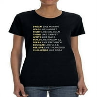 Moćni citati majica - Dizajni za žene -Martprints, ženski veliki