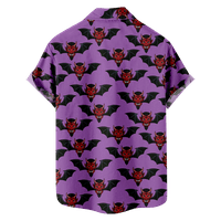 Košulja Muška majica Devil Majica Ispis Regularni Pokretač džepova s ​​kratkim rukavima dolje Funky