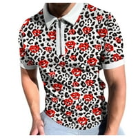 Adviicd Red Travis Matthew majice za muškarce Modni muški prugasti performanse Golf polo majice kratki