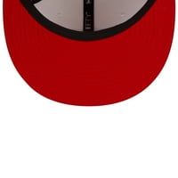 Muška nova era Red Red Los Angeles Angels City Connect 9Fifty snapback Podesivi šešir