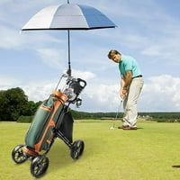 Golf Push Cart, Golf Clubs, Golf Pull Korpa za golf torba, Golf Push Carts Foot, golf pribor za muškarce Žene Dječje vježbanje i igra