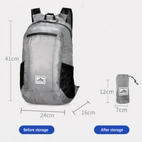 Elbourn Pakirani lagani planinarski dnevni paket 20L Pješački ruksak, ultralight sklopivi ruksak za žene muškarci