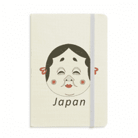 Tradicionalna japanska smiješna žena glava bilježnica Službeni tkanini Tvrdo pokriće Klasični dnevnik