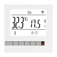 Termoregulator, App daljinski upravljač Voice Control termostat, bijeli za dom
