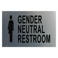 Osnovni spol neutralni znak za-toalet - Veliki