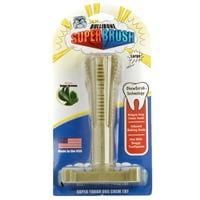 Billobone zeleni superbush: zubne igračke za pse čišćenje zuba Ealy Hold Pas četkica za zube - dugotrajne
