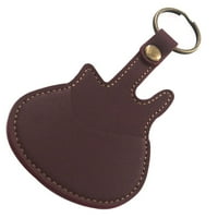 Mekana kožna ključa za ključnu tipku Profesionalna gitara Bipska držač Plectrums torbica za nošenje