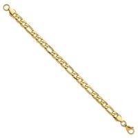 Dlijeto od nehrđajućeg čelika polirani žuti IP pobrijani figaro narukvice nakit za žene za žene