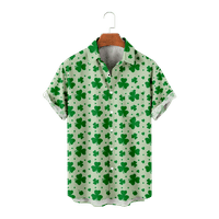 Muška majica Muški vrhovi St.Patrick's Day Mekani prozračni vintage casual za vanjski dnevnik