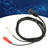 PIN do 2RCA kabela, 4,9ft DIN PIN do 2RCA Zvučni kabel Vodootporan Jednostavan za čišćenje zvučne opreme