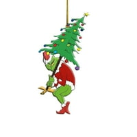 Božićni ukrasi željezo obojeni topli zrak balon privjesak božićne stablo privjesak