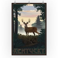 Kentucky - jelen i izlazak - izlazak - umjetničko djelo u lampionima