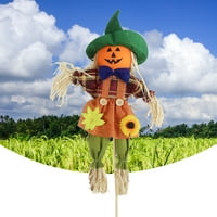 Taize Scarecrow Decor atraktivan šaran sa kantom Halloween Divno strašilo za vrt