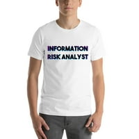 TRI COLOR Informativni rizik analitičar kratkih rukava pamučna majica majica po nedefiniranim poklonima