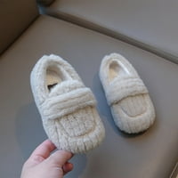 FVWitlyh Gilrs čizme za snježne zimske čizme dječaci i djevojke pamučne cipele ravne dno plišane tople