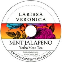 Larissa Veronica mint jalapeno yerba mate čaj