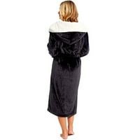 Wendunide Sleep odjeća za žene Žene Zimska plišana duša šal za ogrtač Kućni odjeća s dugim rukavima