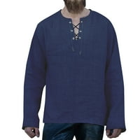 Muški pad i zimsko slobodno vrijeme Travel Ben Vintage Hoodress majica s dugim rukavima Top muns majica