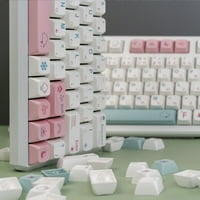 Ključevi za milk za milk Keycaps PBT XDA profil za Gateron Cherry sklopke mehaničke tastature