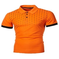 Glonme muns ljetni vrhovi polka točkice Polo majica rezervat vrat T majice Rad atletski pulover Classic