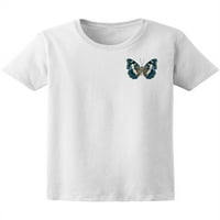 Prekrasna plava majica leptira žene - MIMage by Shutterstock, ženska XX-velika