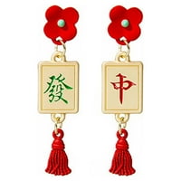 Rosarivae Par minđuše u obliku oblika kreativnog ženskog uha drop kineski stil uši