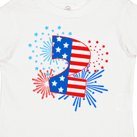 Inktastični drugi rođendan - Četvrti jul Fireworks poklon mališana majica majica ili majica mališana