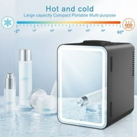 Mini frižider 6L prenosivi ljepoti šminka šminke hladnjak Hladnjak kozmetički LED hladnjak sa šminkanjem
