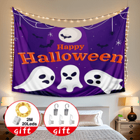 Halloween Dekorativna tapiserija, tapiserija Ghost, za dnevnu sobu spavaća soba spavaonica, 285