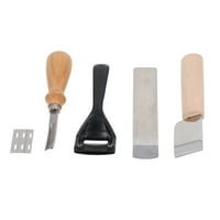 Kožni radni alat, Incizivni metalni kožni skiver Postavite kompletne alate sa sečivima za dom