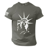 Majice PEDORT za muškarce sa dizajnom kratkih rukava za odrasle majica Muška ComfortSoft majica tamno