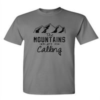 Planine zovu - majica za pamučnu majicu unisa, majica, vojska, XL
