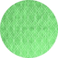 Ahgly Company u zatvorenom okruglom sažetkom smaragdno zeleni savremeni prostirke savremene površine, 5 'krug