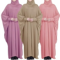 Ramadan musliman jedno molitvena haljina odjeća za žene s kapuljačom Abaya · Potpuno O9P5