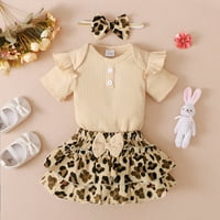 Maxcozy Newborn novorođenčad za djecu Girl Girl Morther Cvjetni tutu kratke hlače Postavite ljetne odjeće