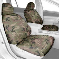 Calrend Prednja kašike Camo sedišta za 2011. - Dodge Journey - DG313-92KR retro umetanje i obloge
