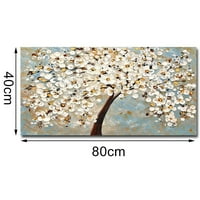 Fule apstraktno stablo sa cvijećem Canvas Slikanje platno Zidni umjetnički zidni poster Ispis Art