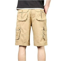 Muške hlače za teretni kratke hlače Redovni fit Ripstop Cargo Rad kratke hlače Ležerne prilike za više